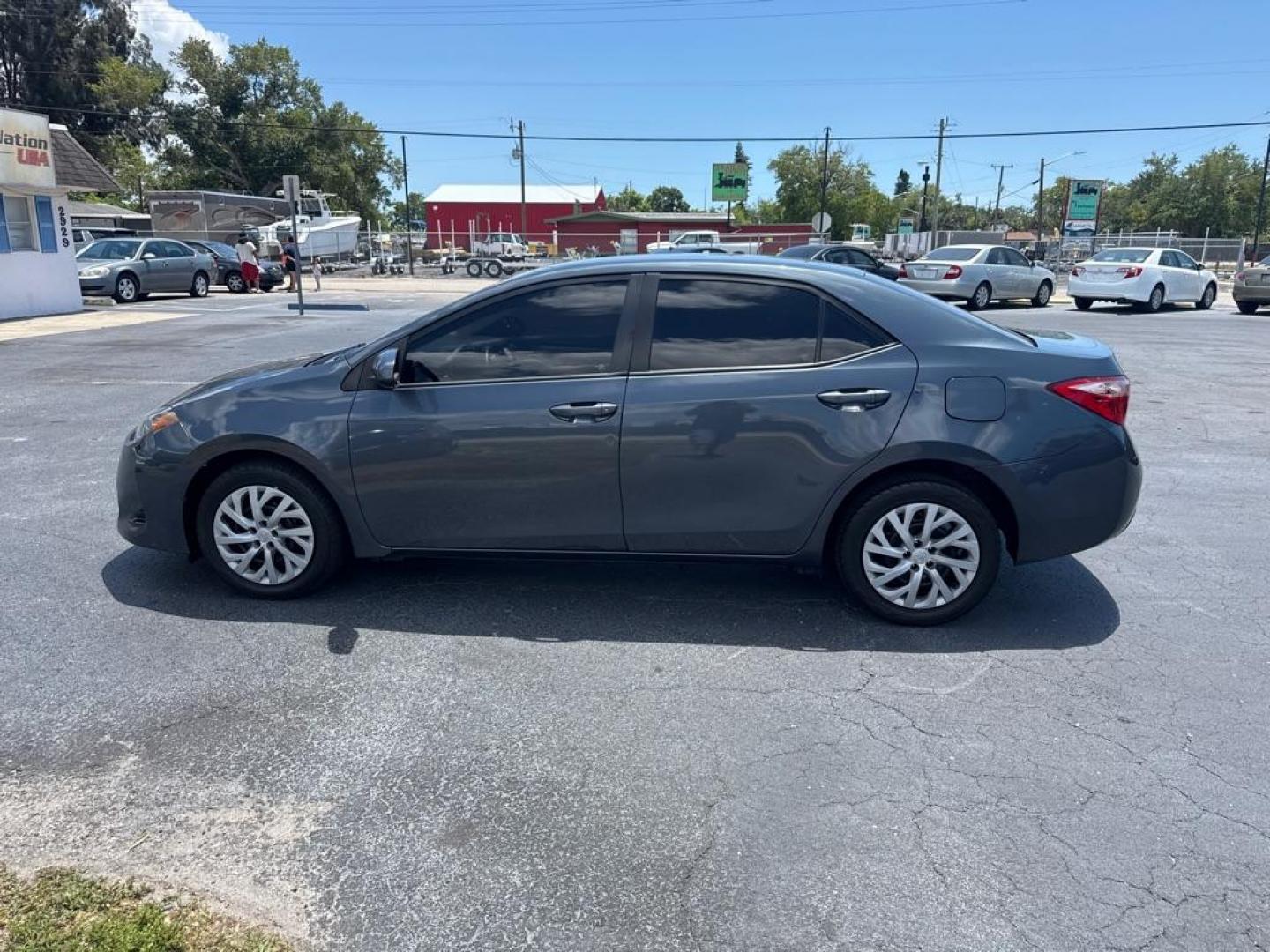2017 GRAY TOYOTA COROLLA L (5YFBURHE8HP) with an 1.8L engine, Continuously Variable transmission, located at 2929 9th St. West, Bradenton, 34205, (941) 242-2810, 27.473591, -82.570679 - Thanks for inquring into DriveNation USA! All vehicles listed can be viewed at www.drivenationusa.com for vehicle history reports and additonal info. We cannot quote any terms such as down payments or monthly payments without an application. You can apply directly at www.drivenationusa.com or by con - Photo#3