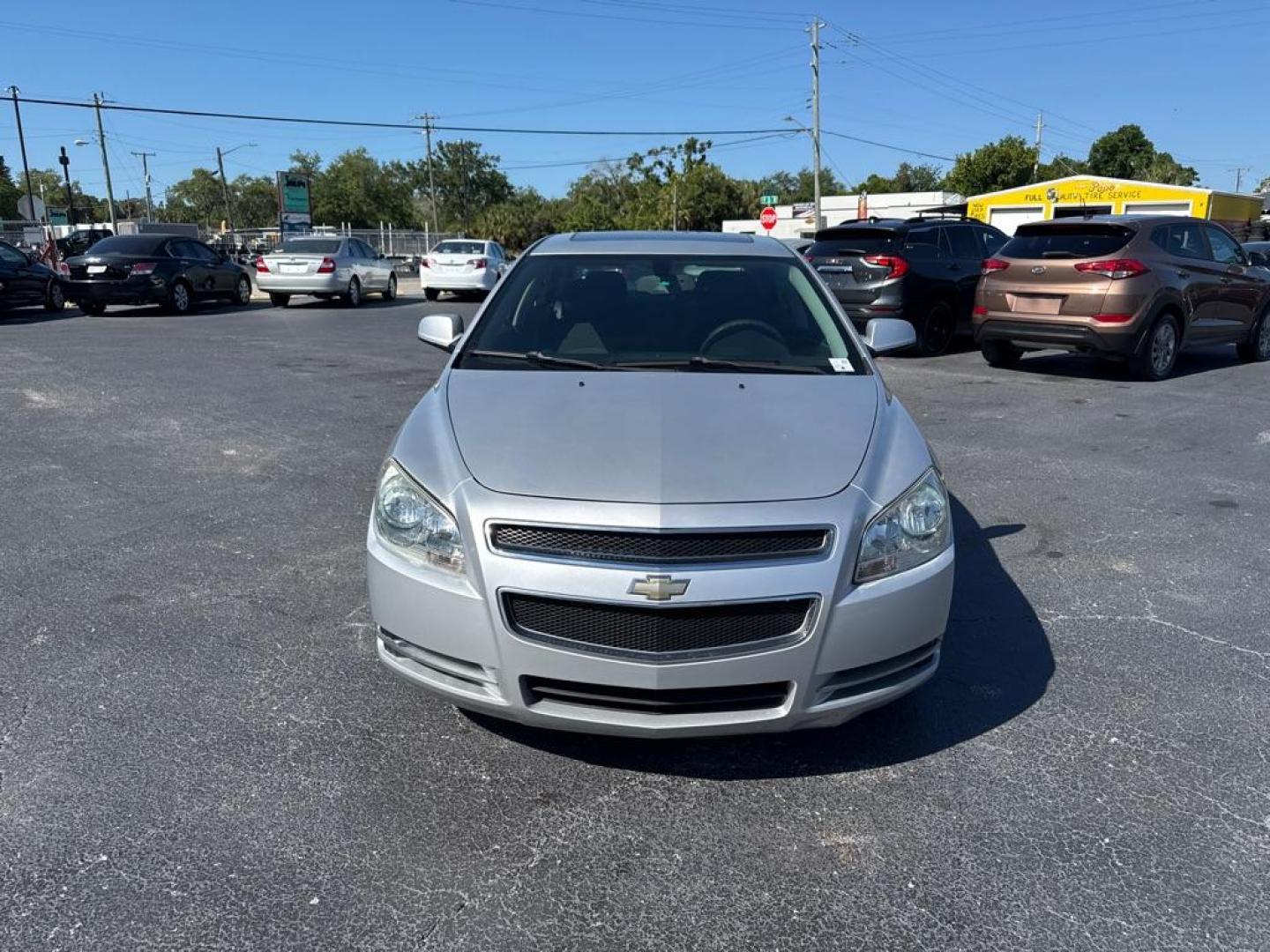 2011 SILVER CHEVROLET MALIBU 1LT (1G1ZC5E1XBF) with an 2.4L engine, Automatic transmission, located at 2929 9th St. West, Bradenton, 34205, (941) 242-2810, 27.473591, -82.570679 - Photo#2