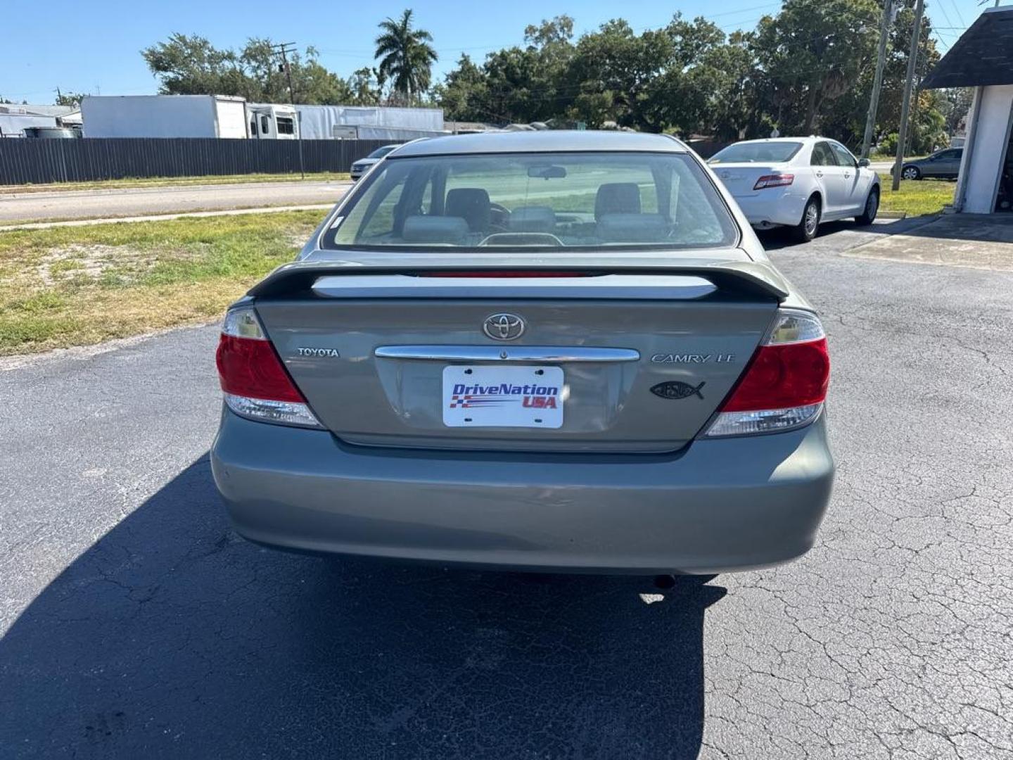 2005 GREEN TOYOTA CAMRY LE (4T1BE32KX5U) with an 2.4L engine, Automatic transmission, located at 2929 9th St. West, Bradenton, 34205, (941) 242-2810, 27.473591, -82.570679 - Thanks for inquring into DriveNation USA! All vehicles listed can be viewed at www.drivenationusa.com for vehicle history reports and additonal info. We cannot quote any terms such as down payments or monthly payments without an application. You can apply directly at www.drivenationusa.com or by con - Photo#6