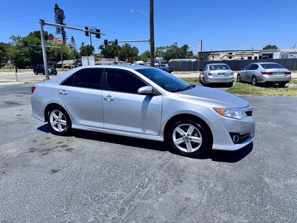 2012 SILVER TOYOTA CAMRY SE (4T1BF1FK9CU) with an 2.5L engine, Automatic transmission, located at 2929 9th St. West, Bradenton, 34205, (941) 242-2810, 27.473591, -82.570679 - Thanks for inquring into DriveNation USA! All vehicles listed can be viewed at www.drivenationusa.com for vehicle history reports and additonal info. We cannot quote any terms such as down payments or monthly payments without an application. You can apply directly at www.drivenationusa.com or by con - Photo#1