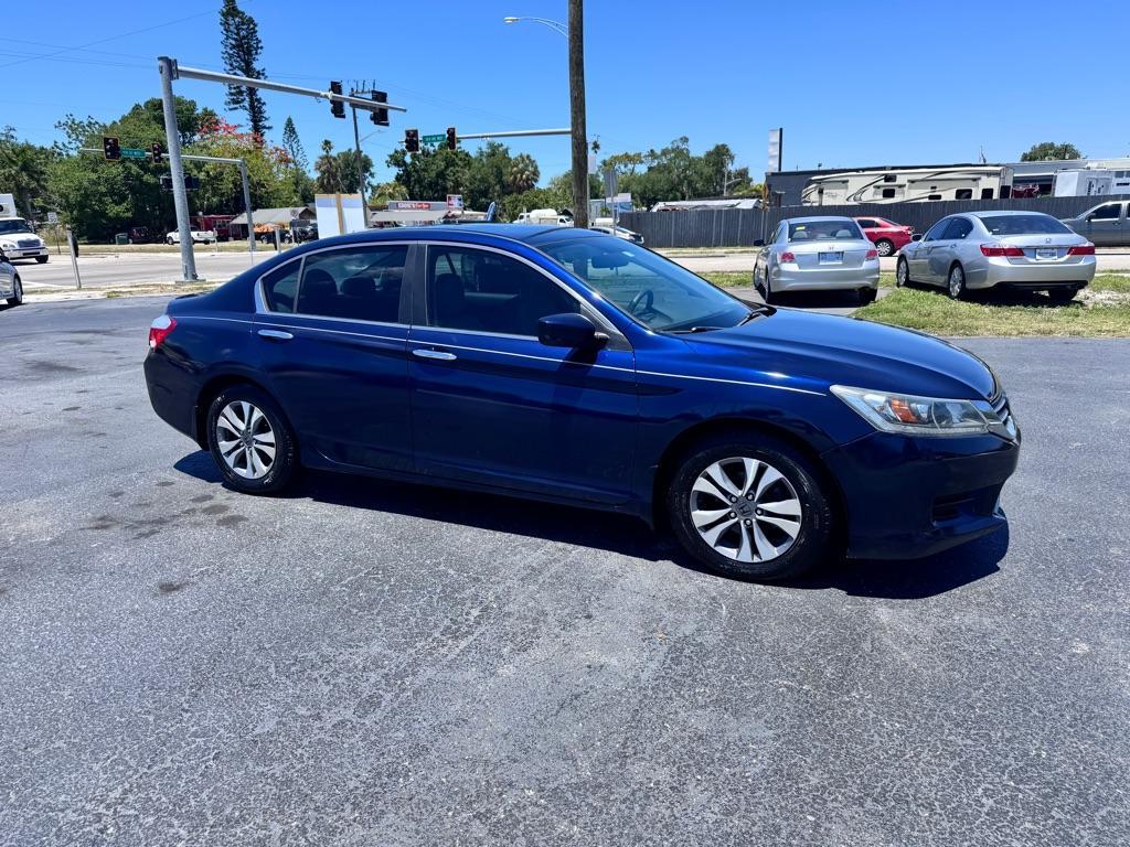 2014 BLUE HONDA ACCORD LX (1HGCR2F39EA) with an 2.4L engine, Continuously Variable transmission, located at 2929 9th St. West, Bradenton, 34205, (941) 242-2810, 27.473591, -82.570679 - Thanks for inquring into DriveNation USA! All vehicles listed can be viewed at www.drivenationusa.com for vehicle history reports and additonal info. We cannot quote any terms such as down payments or monthly payments without an application. You can apply directly at www.drivenationusa.com or by con - Photo#2