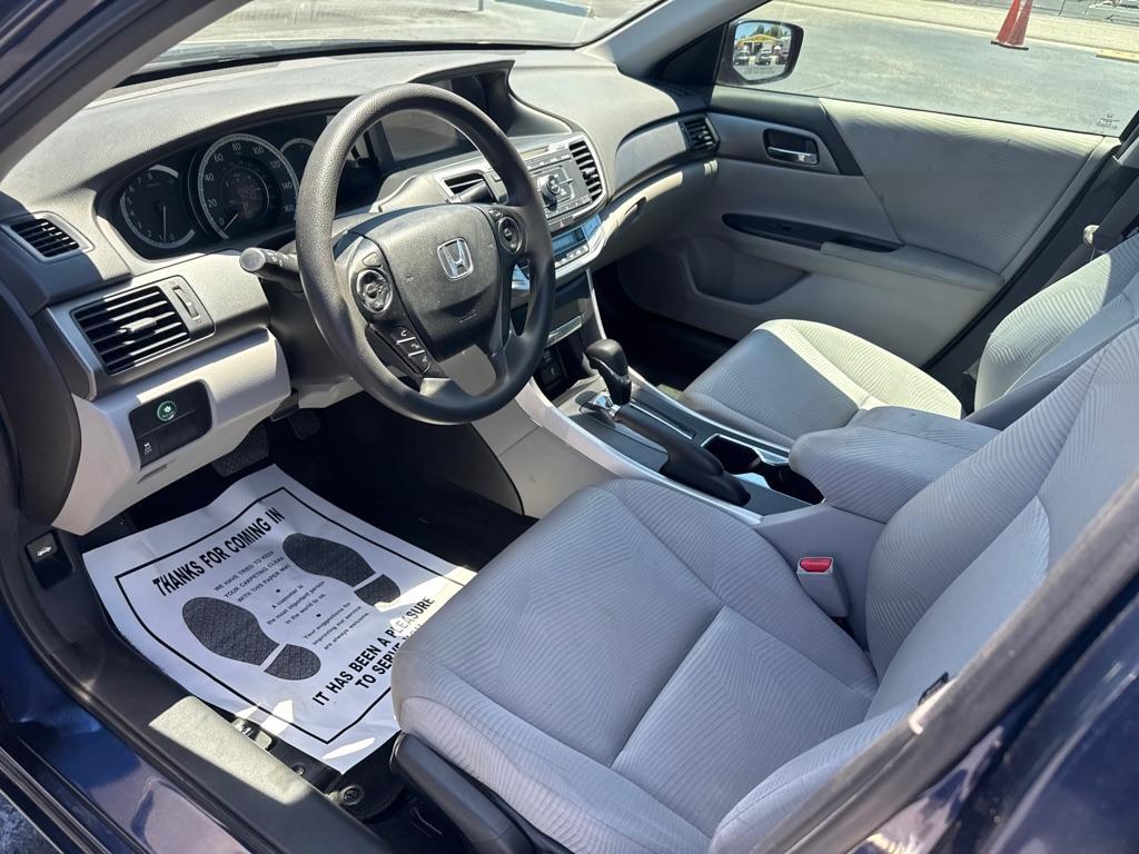 2014 BLUE HONDA ACCORD LX (1HGCR2F39EA) with an 2.4L engine, Continuously Variable transmission, located at 2929 9th St. West, Bradenton, 34205, (941) 242-2810, 27.473591, -82.570679 - Thanks for inquring into DriveNation USA! All vehicles listed can be viewed at www.drivenationusa.com for vehicle history reports and additonal info. We cannot quote any terms such as down payments or monthly payments without an application. You can apply directly at www.drivenationusa.com or by con - Photo#10