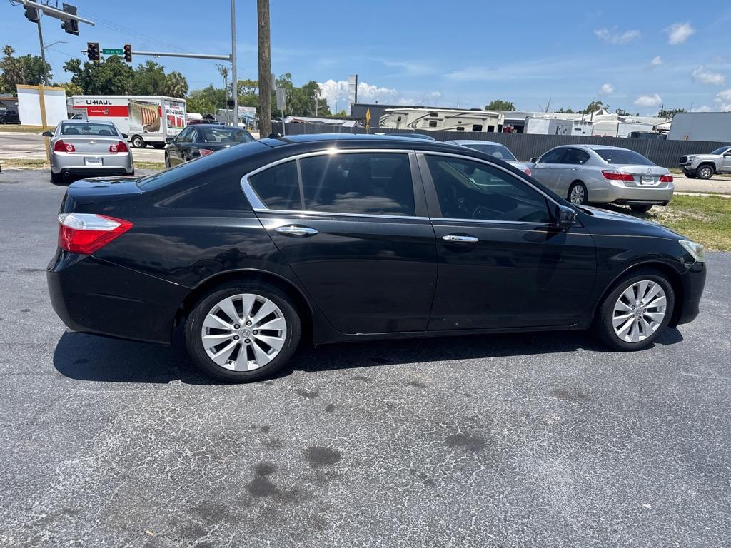2013 BLACK HONDA ACCORD EXL (1HGCR2F86DA) with an 2.4L engine, Continuously Variable transmission, located at 2929 9th St. West, Bradenton, 34205, (941) 242-2810, 27.473591, -82.570679 - Thanks for inquring into DriveNation USA! All vehicles listed can be viewed at www.drivenationusa.com for vehicle history reports and additonal info. We cannot quote any terms such as down payments or monthly payments without an application. You can apply directly at www.drivenationusa.com or by con - Photo#8
