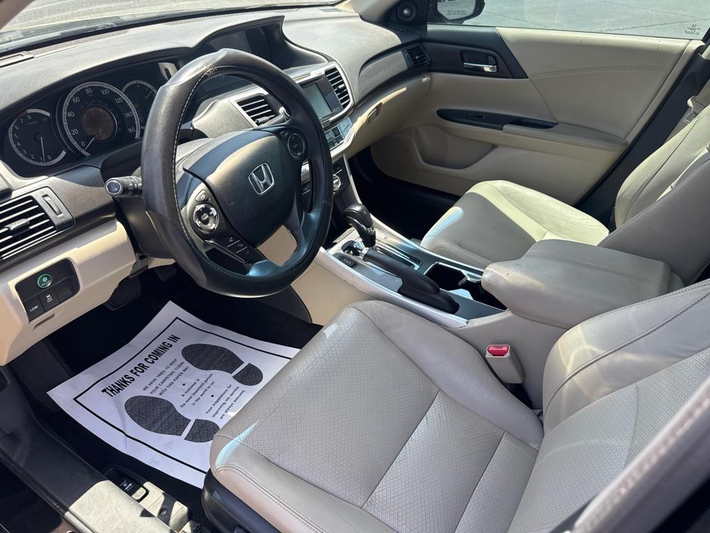 2013 BLACK HONDA ACCORD EXL (1HGCR2F86DA) with an 2.4L engine, Continuously Variable transmission, located at 2929 9th St. West, Bradenton, 34205, (941) 242-2810, 27.473591, -82.570679 - Thanks for inquring into DriveNation USA! All vehicles listed can be viewed at www.drivenationusa.com for vehicle history reports and additonal info. We cannot quote any terms such as down payments or monthly payments without an application. You can apply directly at www.drivenationusa.com or by con - Photo#10