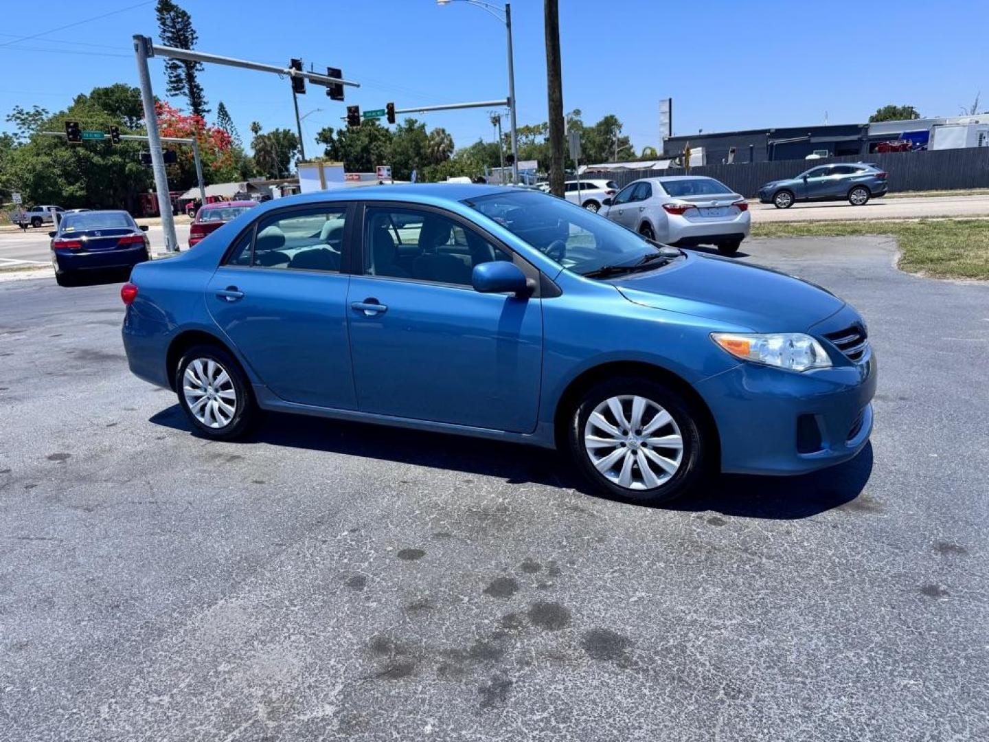 2013 BLUE TOYOTA COROLLA LE (5YFBU4EE5DP) with an 1.8L engine, Automatic transmission, located at 2929 9th St. West, Bradenton, 34205, (941) 242-2810, 27.473591, -82.570679 - Thanks for inquring into DriveNation USA! All vehicles listed can be viewed at www.drivenationusa.com for vehicle history reports and additonal info. We cannot quote any terms such as down payments or monthly payments without an application. You can apply directly at www.drivenationusa.com or by con - Photo#0