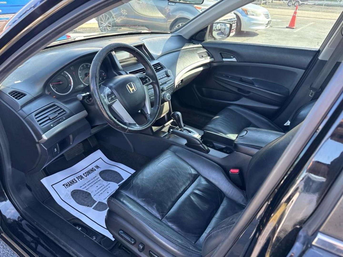 2011 BLACK HONDA ACCORD EXL (1HGCP2F85BA) with an 2.4L engine, Automatic transmission, located at 2929 9th St. West, Bradenton, 34205, (941) 242-2810, 27.473591, -82.570679 - Thanks for inquring into DriveNation USA! All vehicles listed can be viewed at www.drivenationusa.com for vehicle history reports and additonal info. We cannot quote any terms such as down payments or monthly payments without an application. You can apply directly at www.drivenationusa.com or by con- Photo#10