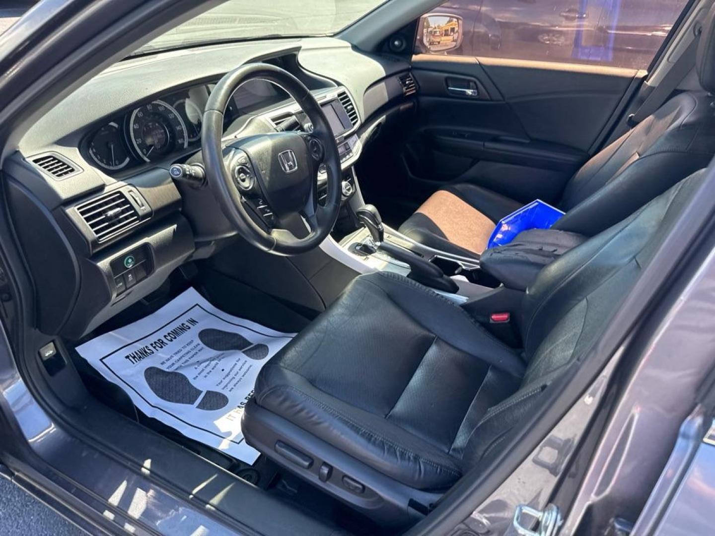 2013 GRAY HONDA ACCORD LX (1HGCR2F30DA) with an 2.4L engine, Continuously Variable transmission, located at 2929 9th St. West, Bradenton, 34205, (941) 242-2810, 27.473591, -82.570679 - Thanks for inquring into DriveNation USA! All vehicles listed can be viewed at www.drivenationusa.com for vehicle history reports and additonal info. We cannot quote any terms such as down payments or monthly payments without an application. You can apply directly at www.drivenationusa.com or by con - Photo#9