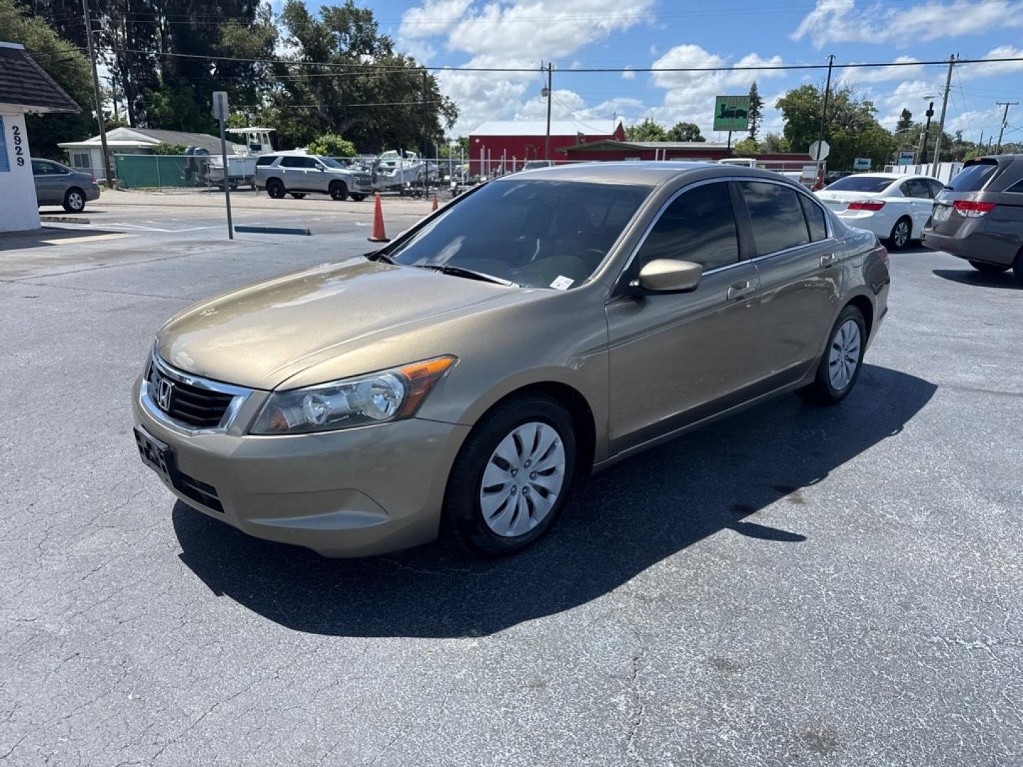 2009 TAN HONDA ACCORD LX (1HGCP26399A) with an 2.4L engine, Automatic transmission, located at 2929 9th St. West, Bradenton, 34205, (941) 242-2810, 27.473591, -82.570679 - Thanks for inquring into DriveNation USA! All vehicles listed can be viewed at www.drivenationusa.com for vehicle history reports and additonal info. We cannot quote any terms such as down payments or monthly payments without an application. You can apply directly at www.drivenationusa.com or by con- Photo#3