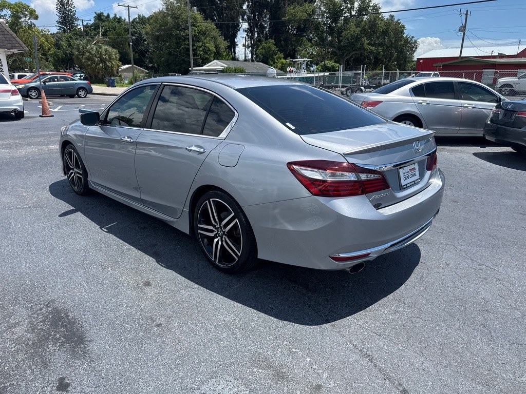 2016 SILVER HONDA ACCORD SPORT (1HGCR2F56GA) with an 2.4L engine, Continuously Variable transmission, located at 2929 9th St. West, Bradenton, 34205, (941) 242-2810, 27.473591, -82.570679 - Thanks for inquring into DriveNation USA! All vehicles listed can be viewed at www.drivenationusa.com for vehicle history reports and additonal info. We cannot quote any terms such as down payments or monthly payments without an application. You can apply directly at www.drivenationusa.com or by con- Photo#4